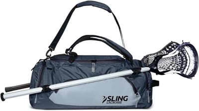 Sporttas - Rugzak Duffel - Sportuitrusting Vervoeren - Dubbele Stokhouder - 40 Liter Capaciteit