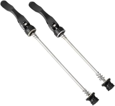 Fiets Snelspanner - Wiel Spiezen - Fiets Onderhoud - Aluminiumlegering - 100/135 mm - Zwart