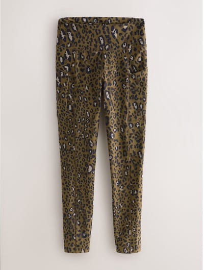 Next - Dames - Outdoor met fleece gevoerde warme legging - Groen