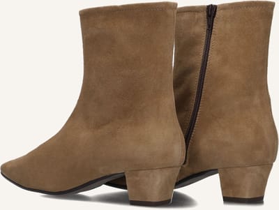 STEFANO LAURAN 010-292 Enkellaarsjes - Enkelboots met rits - Dames - Taupe - Maat 37