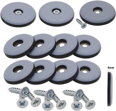 Meubelglijders Ø 30 mm - 16 stuks - PTFE-coating voor krassenpreventie