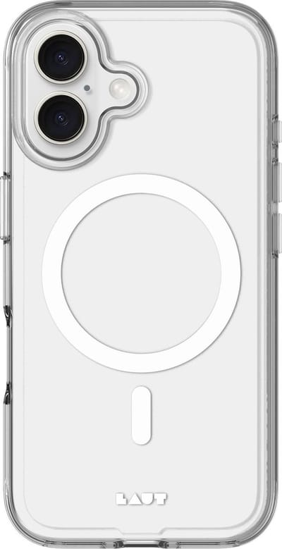 LAUT Crystal-M - iPhone 16 hoesje - Transparant