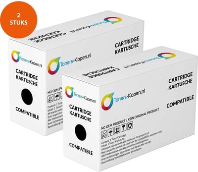 HP 3484B002,CE285A - Toner Zwart 2-pack - 3.200 pagina's totaal - Huismerk Compatible - Geschikt voor HP LaserJet M1130MFP Series HP LaserJet M1132MFP HP LaserJet M1134MFP HP LaserJet M1136MFP HP LaserJet M1137MFP HP LaserJet M1138MFP