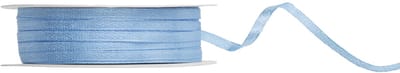 Satijn lint 3mm breed misty blue, rol 50 meter - hobbylint - sierlint - cadeaulint - satin ribbon