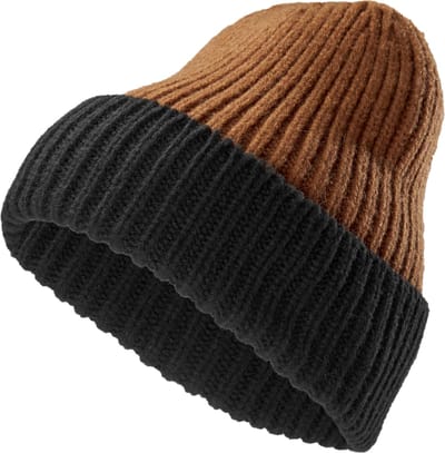 Frencis Zwarte & Bruine Montagna Beanie
