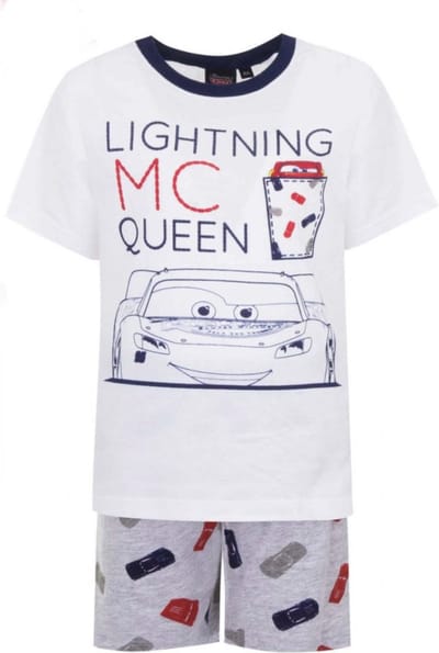 Disney Cars Shortama - Grijs - Maat 128