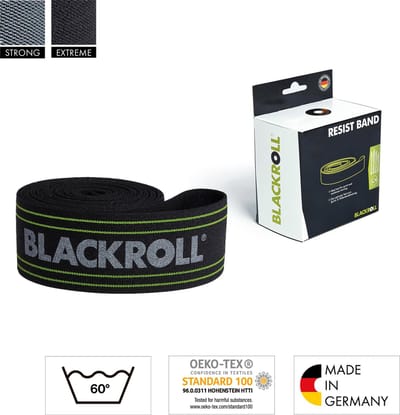 Blackroll Resist Band Weerstandsband - Zwart (Extreme)