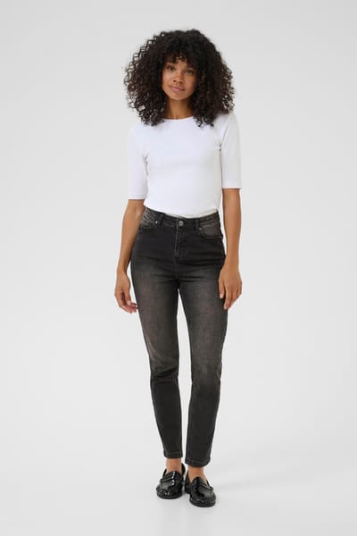 Kaffe KAwillow HW Slim Fit Jeans Dames Jeans - Maat W27