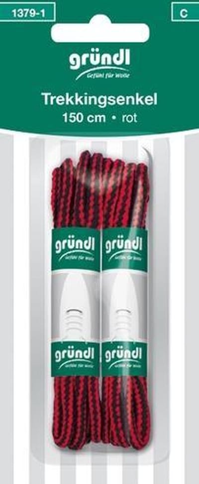 1379-1 Veters rond 150cm rood