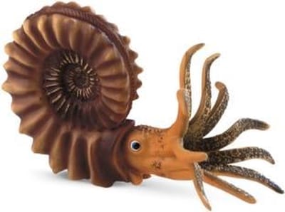 Bullyland 58400 – Speelfiguur en verzamelfiguur Ammoniet – ca. 9 cm – levensecht en detailrijk vormgegeven – ideaal als educatieve toevoeging, decoratie of klein cadeautje voor kinderen vanaf 3 jaar.