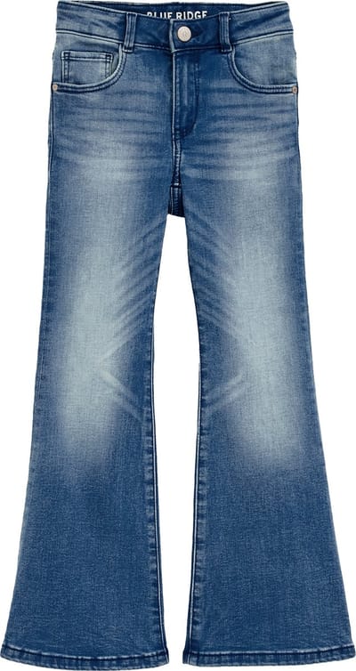 WE Fashion Meisjes flared jeans met stretch