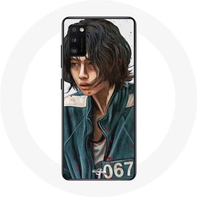 Samsung Galaxy A41 Hoesje Inktvis Game Kang Sae Byeok Nummer 067