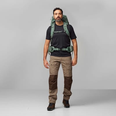 Fjällräven trekkingrugzak rugzak Abisko Trek 48 Backpack Black zwart