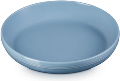 Le Creuset 4 Diepe Borden Coupe Chambray 22cm