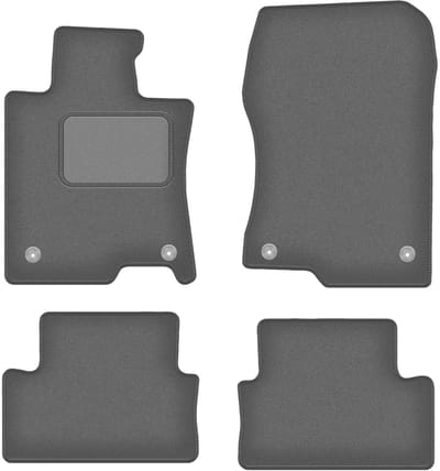 Grafiet automatten voor: Honda Accord VIII sedan, stationwagen, tourer (2011-2015)