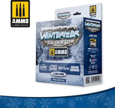 AMMO by Mig Jimenez Modelbouwdecoratie - MIG 7458 Winterizer Set Effecten set