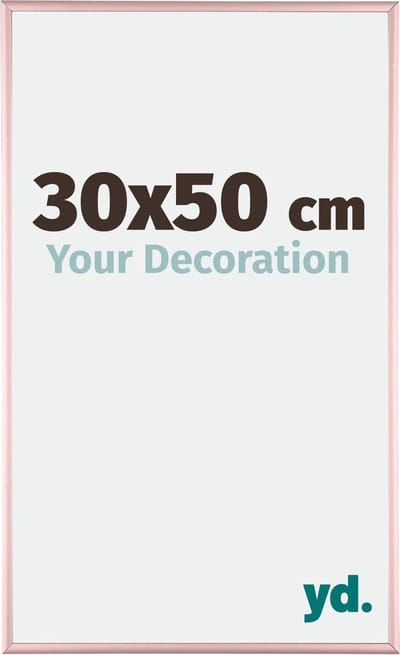 Your Decoration - Fotolijst 30x50 cm - Aluminium - Koper - Kent