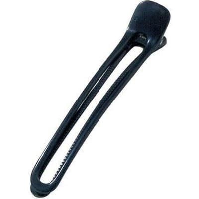 Comair Jumbo clips zwart Zwart 4st