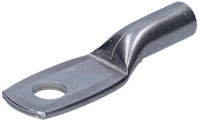 10 stuks Kalitec ER06-4 roestvrijstalen buisvormige kabelogen V4A 1,5-2,5 mm² | Aansluitmaat M4 | Niet-geïsoleerde, roestvrije kabelogen voor elektrische aansluitingen en industriële toepassingen