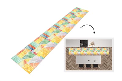 Keukenloper 300x50 cm - Keukenmat vinyl Patronen - Mozaïek - Abstract - Keukenmatten loper - Keuken vloerkleed tapijt