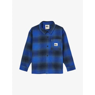 Quiksilver Bushing Overhemd Met Lange Mouwen Blauw 7 Years Jongen