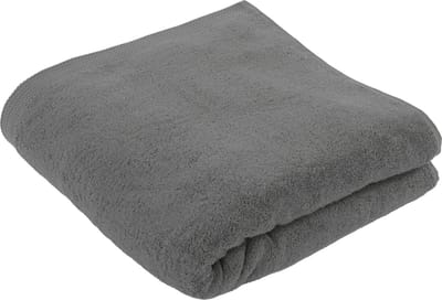 Tiseco Home Studio - Douchelaken DELUX - 100% katoen - 550 g/m² - 100% katoen - superzacht en zeer absorberend - 100x150 cm - Grijs