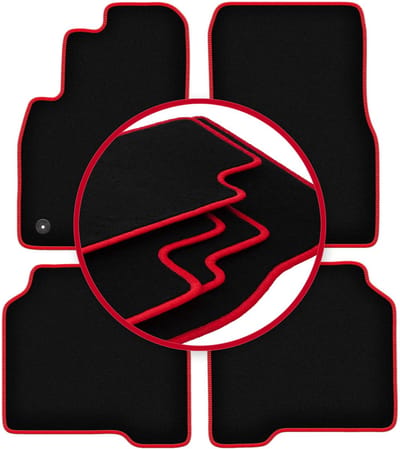 CARLUX-RED automatten voor: Hyundai Terracan SUV (2001-2006)