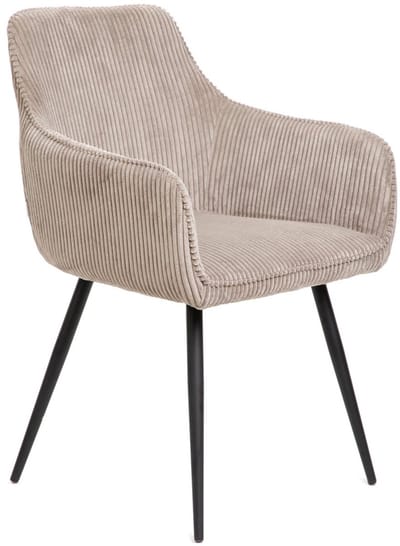 HOMLA - Stoel - SATORI FASO - Corduroy Beige - 58x62x79cm