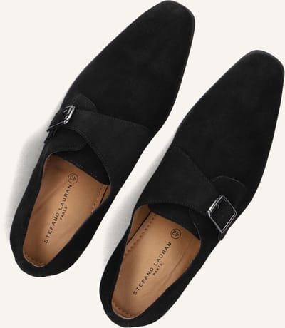 STEFANO LAURAN 84702 Nette schoenen - Business Schoenen - Heren - Zwart - Maat 41,5