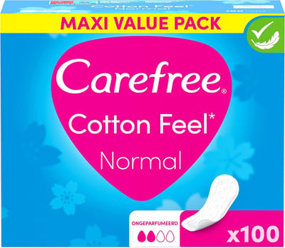 Inlegkruisjes Normaal - Ademend Comfort met Frisse Geur, 100 Stuks
