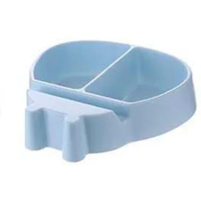 Assiettes pour aliments, forme créative, bol à collation paresseux, boîte de rangement de collations en plastique à double couche, bol à fruits paresseux, bol à artefact