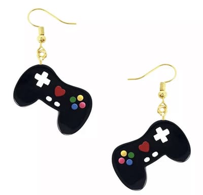Akyol - Fun oorbellen - Game oorbellen - controller oorbellen - oorbellen - oorbellen voor jongens - oorbellen voor meisjes - kerstcadeau- kerstcadeau voor kinderen
