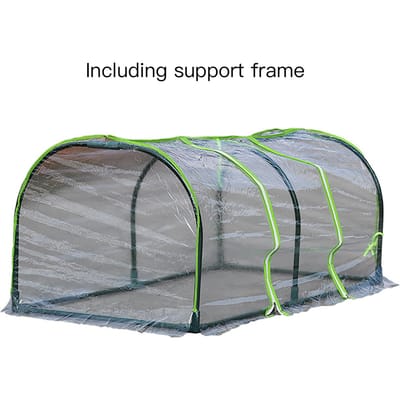 Plantenkas PVC Metalen Frame 1.2x0.6x0.5m Mini Plantenhuis voor Tuin Potplant