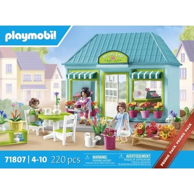 Simulatiespel bloemenwinkel en theesalon Playmobil