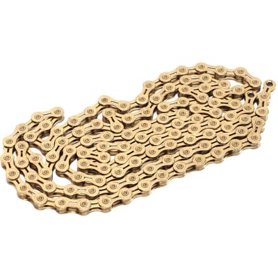 9 Versnellingen Fietsketting Koolstofstaal 9 Versnellingen Ketting voor Racefiets Mountainbike SX9EL Titanium Goud
