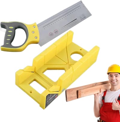 Handverstekzaag - Hoeksnijgereedschap - Houtbewerking - Precisie sneden - 45 cm zaag