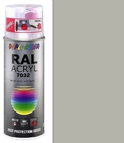 Motip Dupli-Color Spuitbus Acryl Hoogglans - RAL 7032 Kiezelgrijs