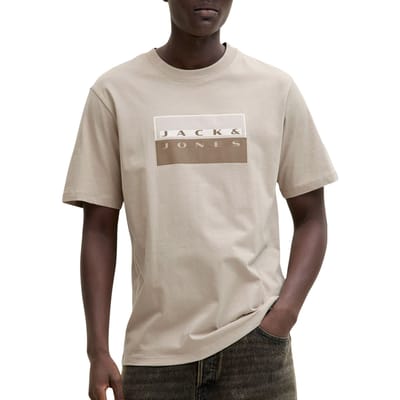 Jack & Jones Fusion Dots Print SS Shirt Heren - Maat L