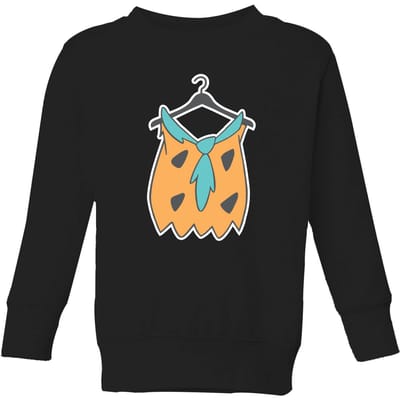 The Flintstones Fred Shirt Kids' Sweatshirt - Black - 98/104 (3-4 jaar)