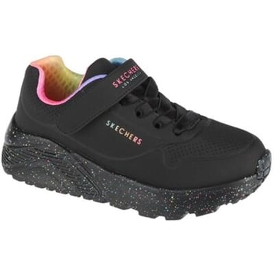 Skechers UNO LITE-RAINBOW SPECKS Meisjes Veterschoenen - Multi / Zwart