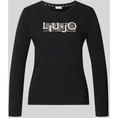 Shirt met lange mouwen van katoenmix