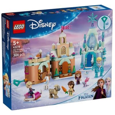 LEGO 43278 Disney Princess Mini kasteel van Arendelle en Elsa's ijspaleis Bouwsets