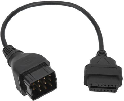 Cosensi - OBD2 Kabel voor Auto met 12-pins naar 16-pins
