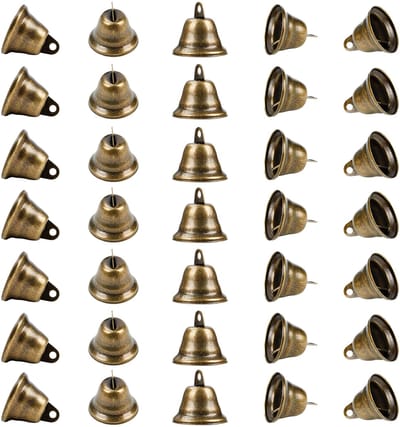 Unyqoos ® Klassieke Decoratieve Bronzen Klokjes voor Creatieve Ambachten en Evenementdecoraties