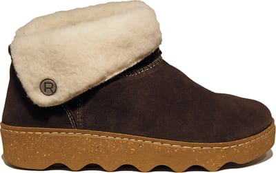 Rohde Dames Pantoffel Gevoerd - 6128-72 Donkerbruin - Maat 37