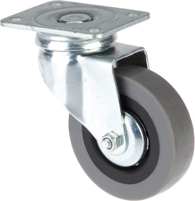 Zwenkwiel zonder rem 30mm, 15kg