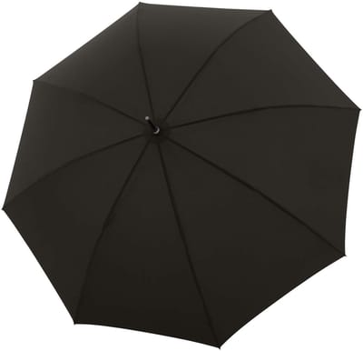 doppler paraplu Superstrong Long AC Black zwart