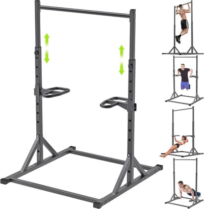 Verstelbaar Optrekstation - Multifunctionele Optrekstang voor Thuisgym, 500 lb Capaciteit
