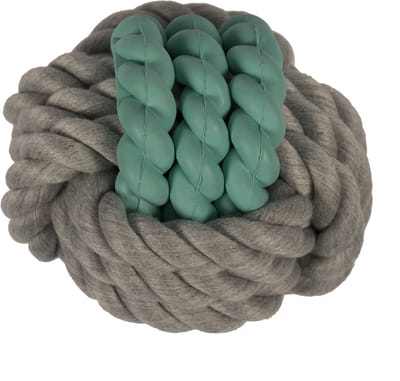 Duvoplus - Speelgoed Voor Dieren - Hond - Dogtoy Freshmint Dental Ball 9cm Grijs/mint - 1st