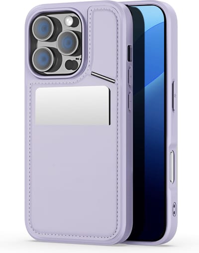 Dux Ducis - Telefoon Hoesje geschikt voor de Apple iPhone 16 Pro Max - Hoesje geschikt voor Magsafe Magneet - Rafi Series - Back Cover Met Stand - Paars